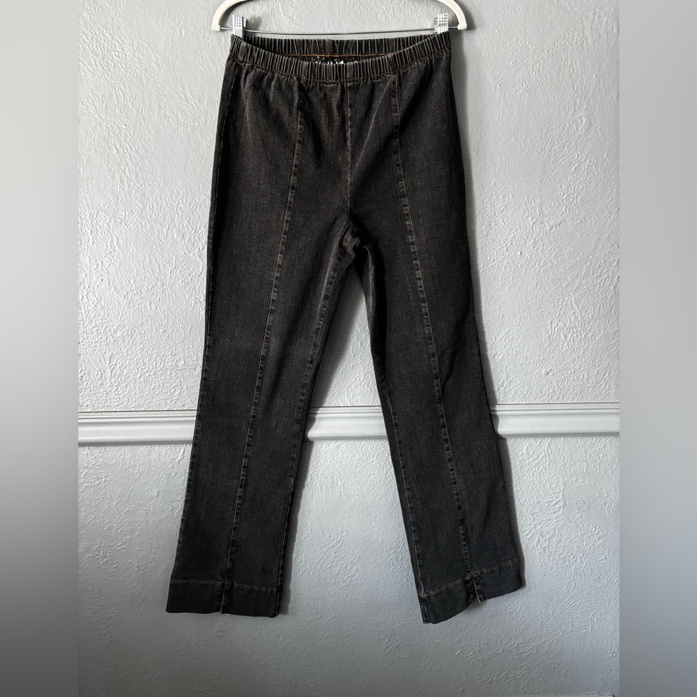 Forenza | Vintage Pull-On Elastic Waist Jeans | Medium | Dark Wash